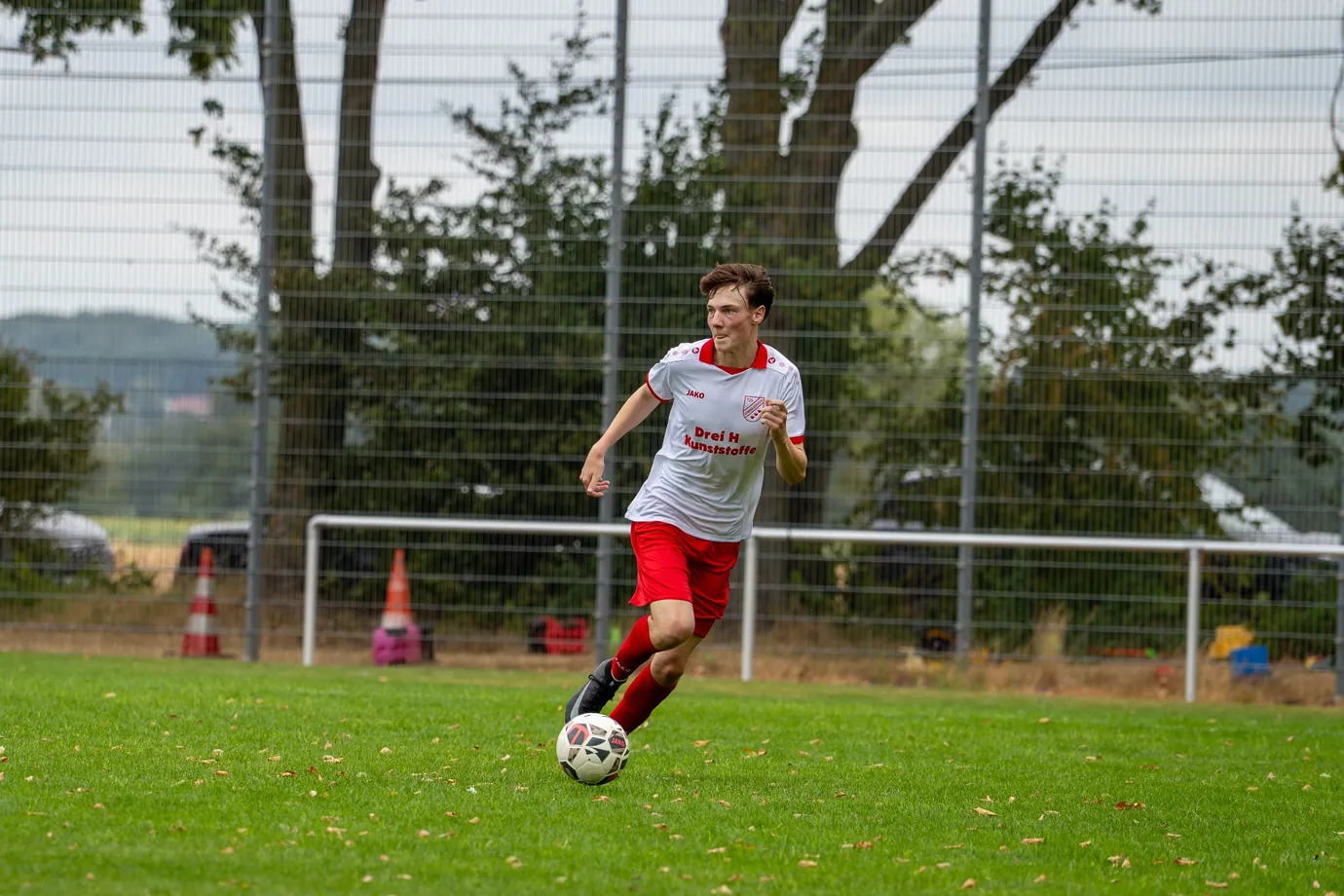 Mit Tempo am Ball